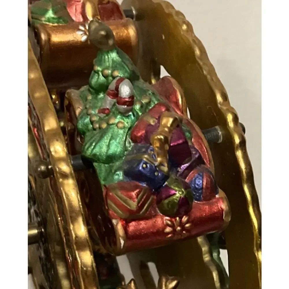 Santa & Snowman Ferris Wheel Decor